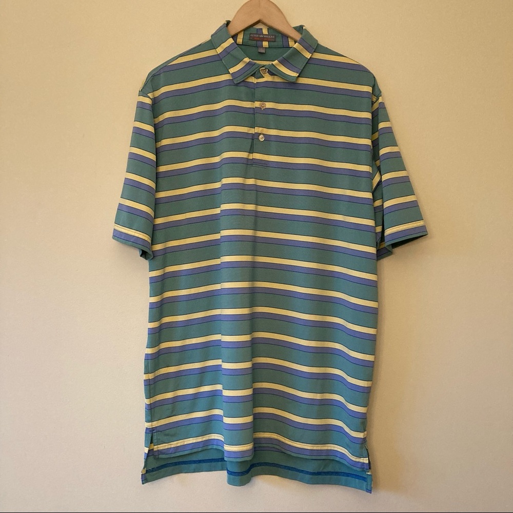 Peter Millar summer comfort striped polo shirt